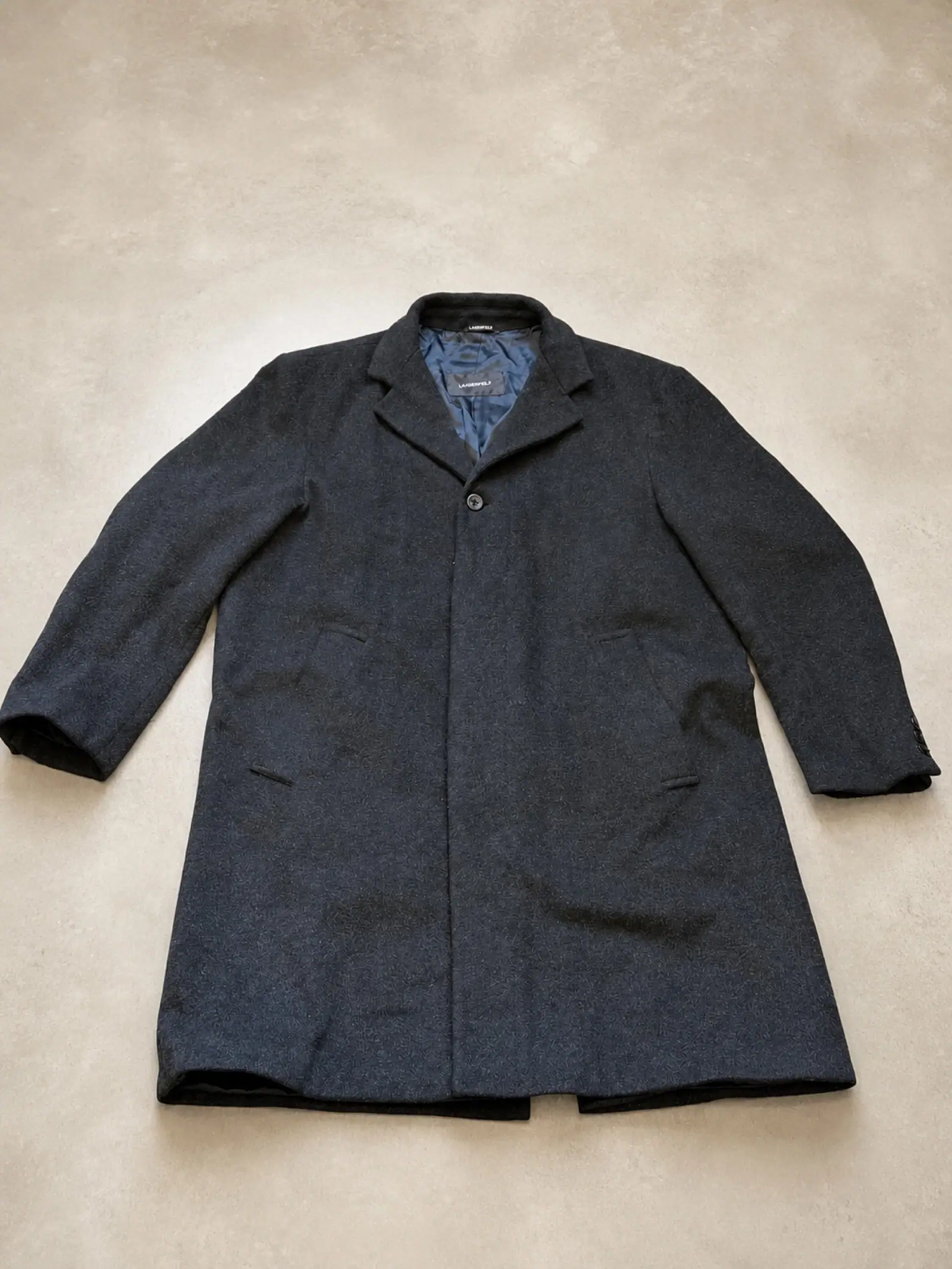 Lagerfeld — Roma Wool and Cashmere Coat