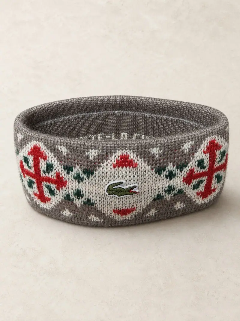 Lacoste — Jacquard Hairband