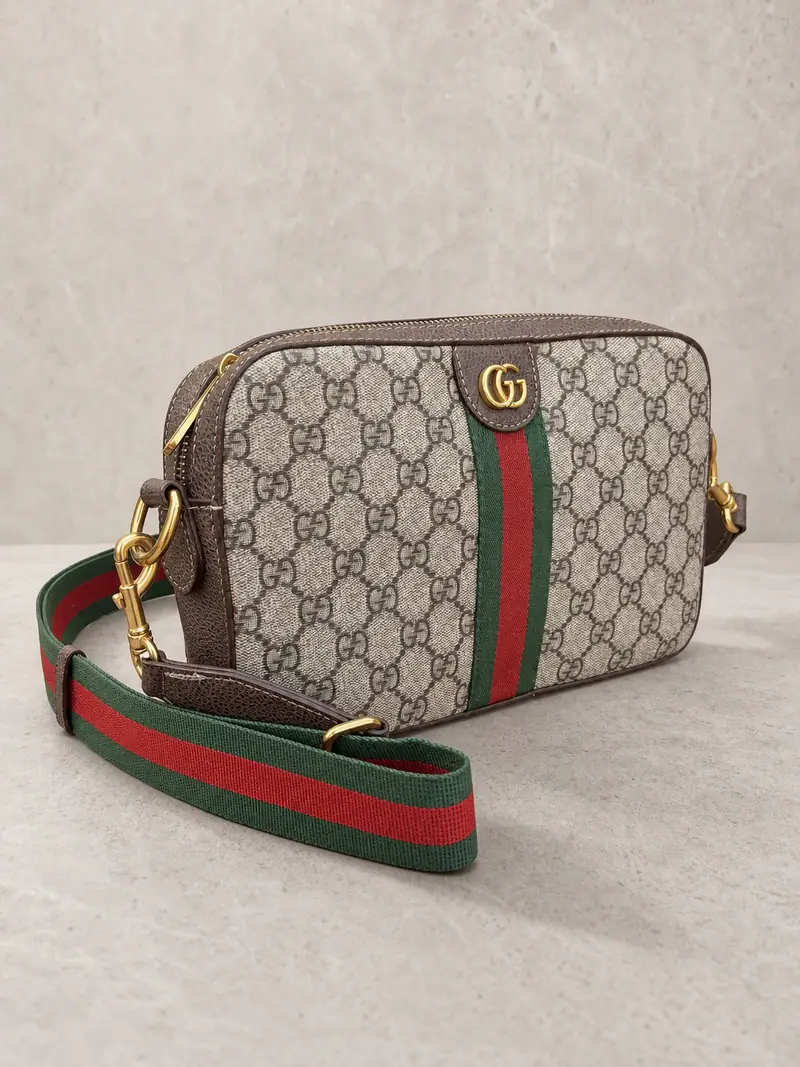 Bolso Gucci Ophidia GG Supreme bandolera original con correa