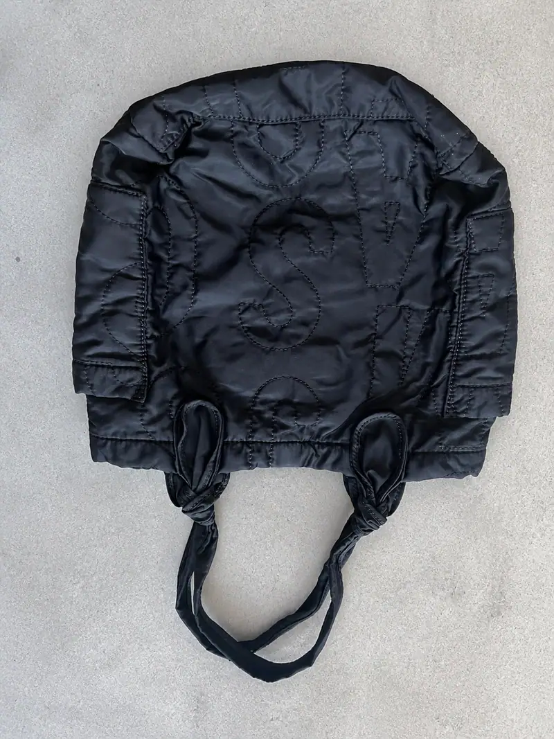 Marc by Marc Jacobs Black Quilted Nylon Tote Standard Supply Workwear