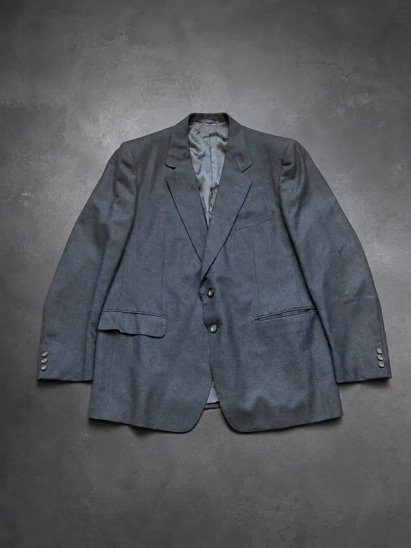 Ermenegildo Zegna · Blazer gris · Made in Spain (Serra Claret)