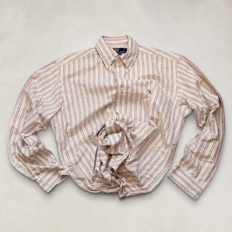 Ralph Lauren — Yarmouth Red Stripe Shirt