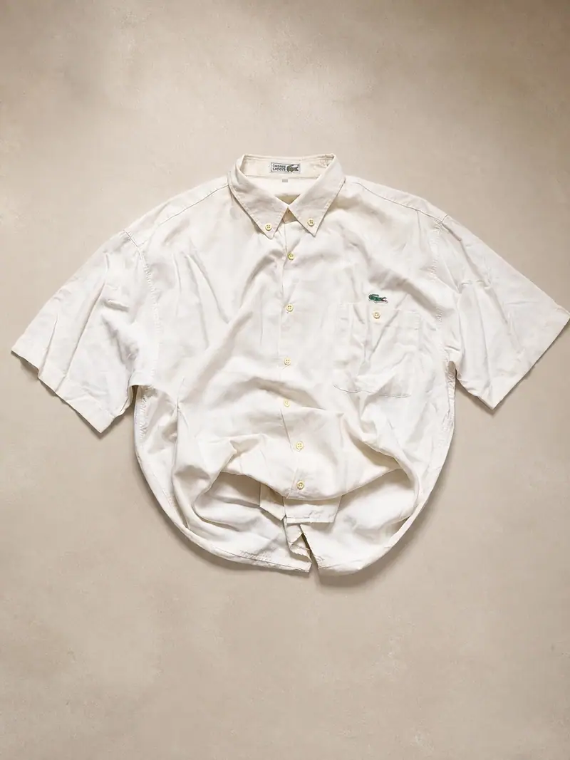 Lacoste — Vintage White Shirt