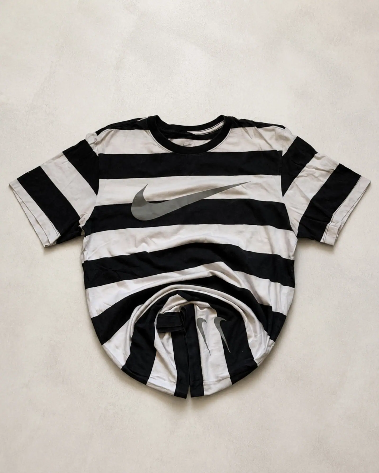 Nike — Striped Oversized Tee