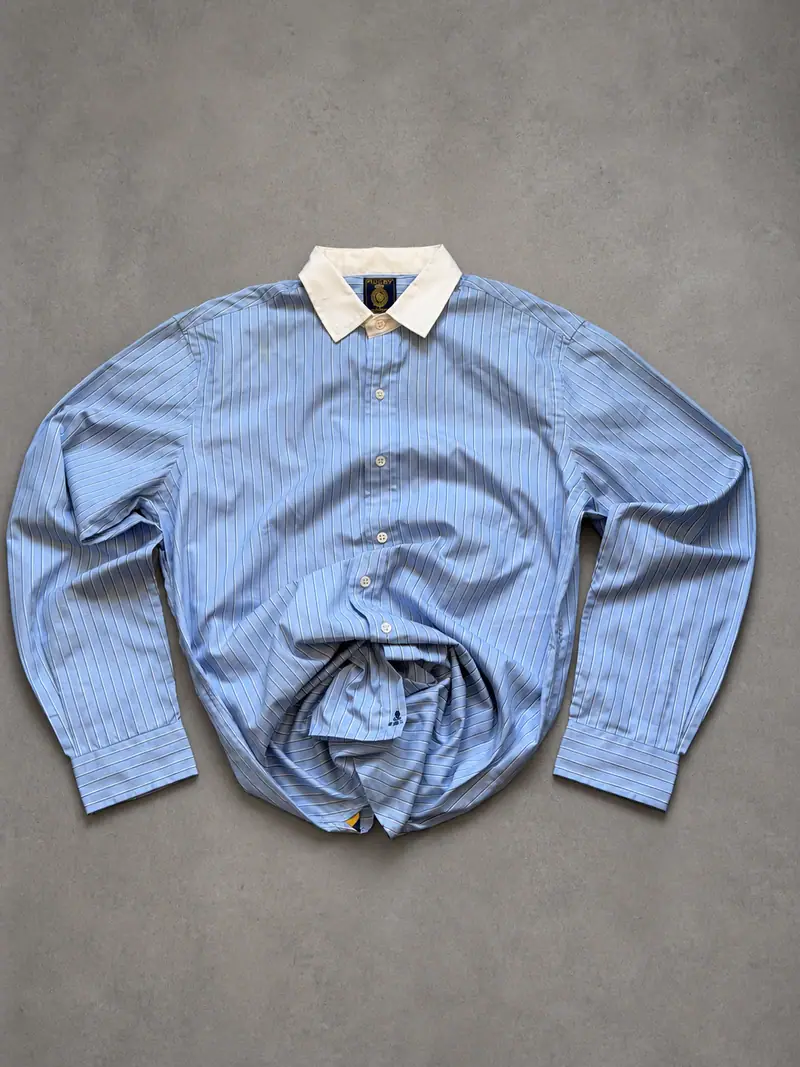 Rugby Ralph Lauren — Striped Light Blue Shirt