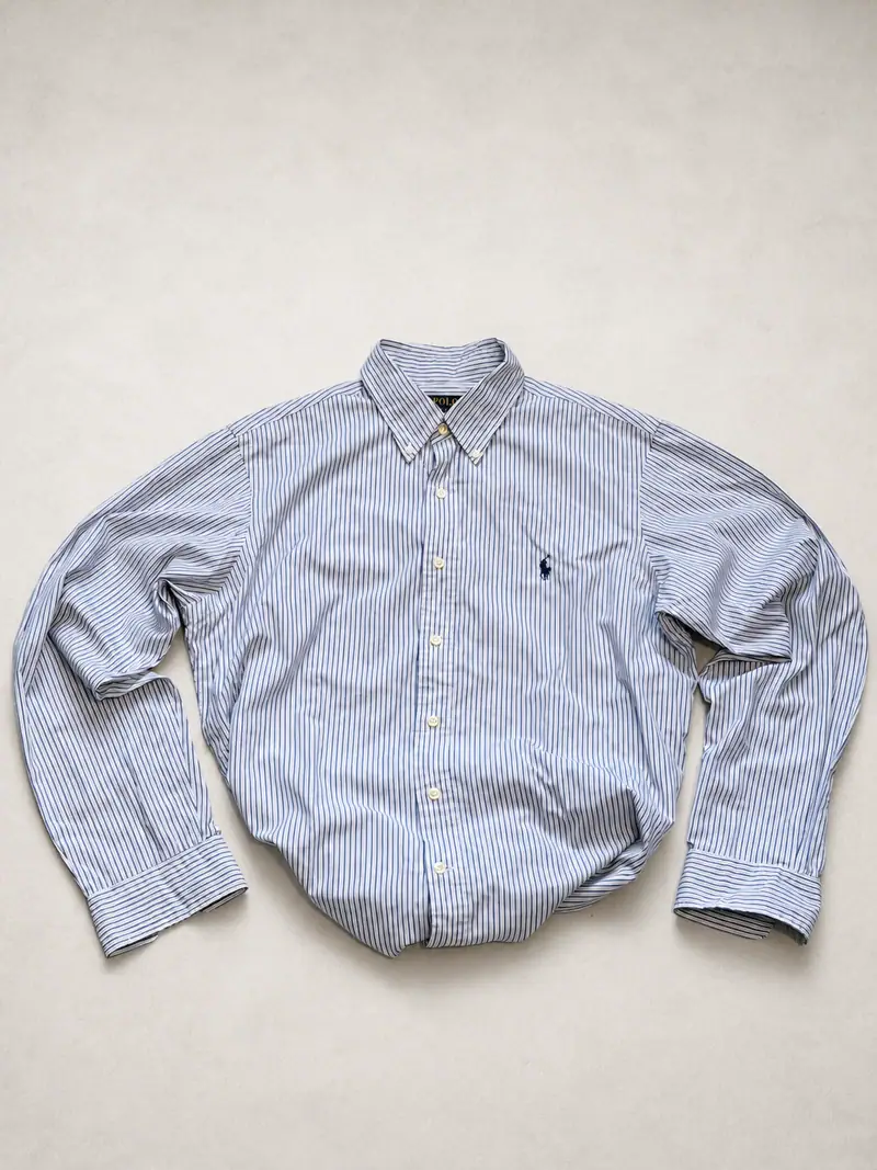 Polo Ralph Lauren — Striped Light Blue Shirt
