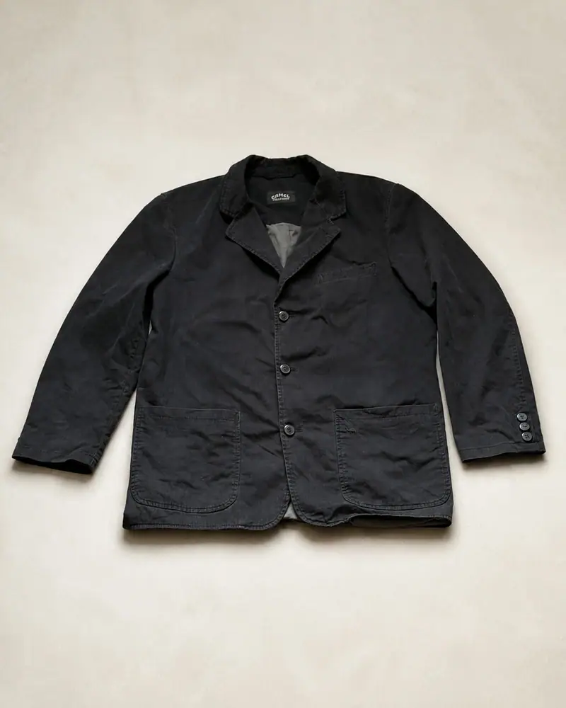 Camel Collection — Grey Cotton Jacket