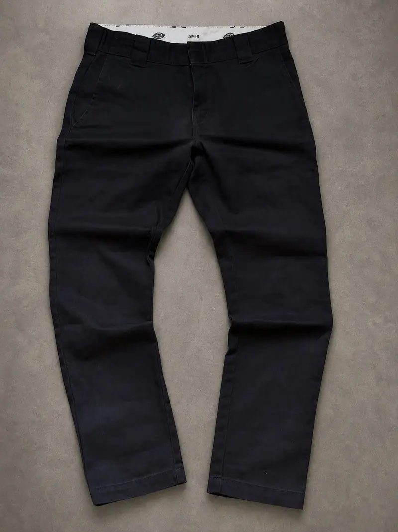Dickies — Black Slim Fit Trousers