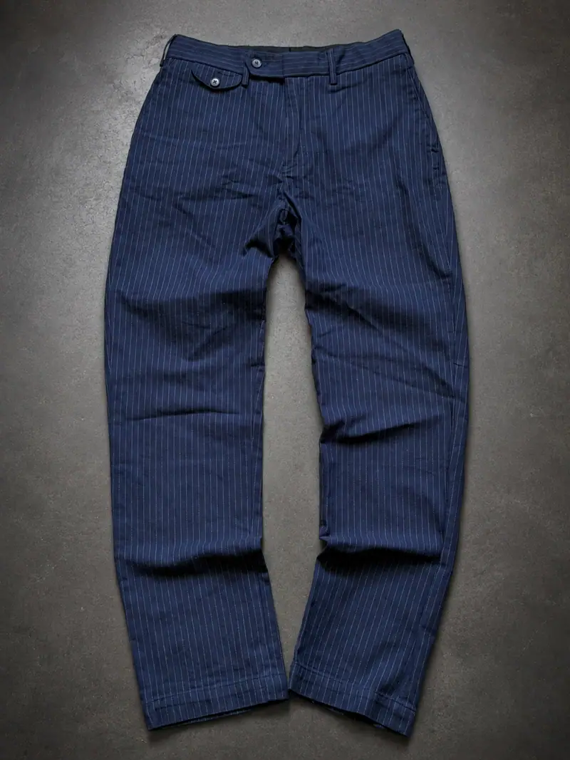 Ralph Lauren Rugby — Pinstripe Military Trouser