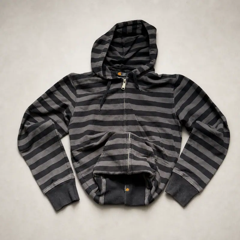 Carhartt — Hooded Mellow Stripe Jacket