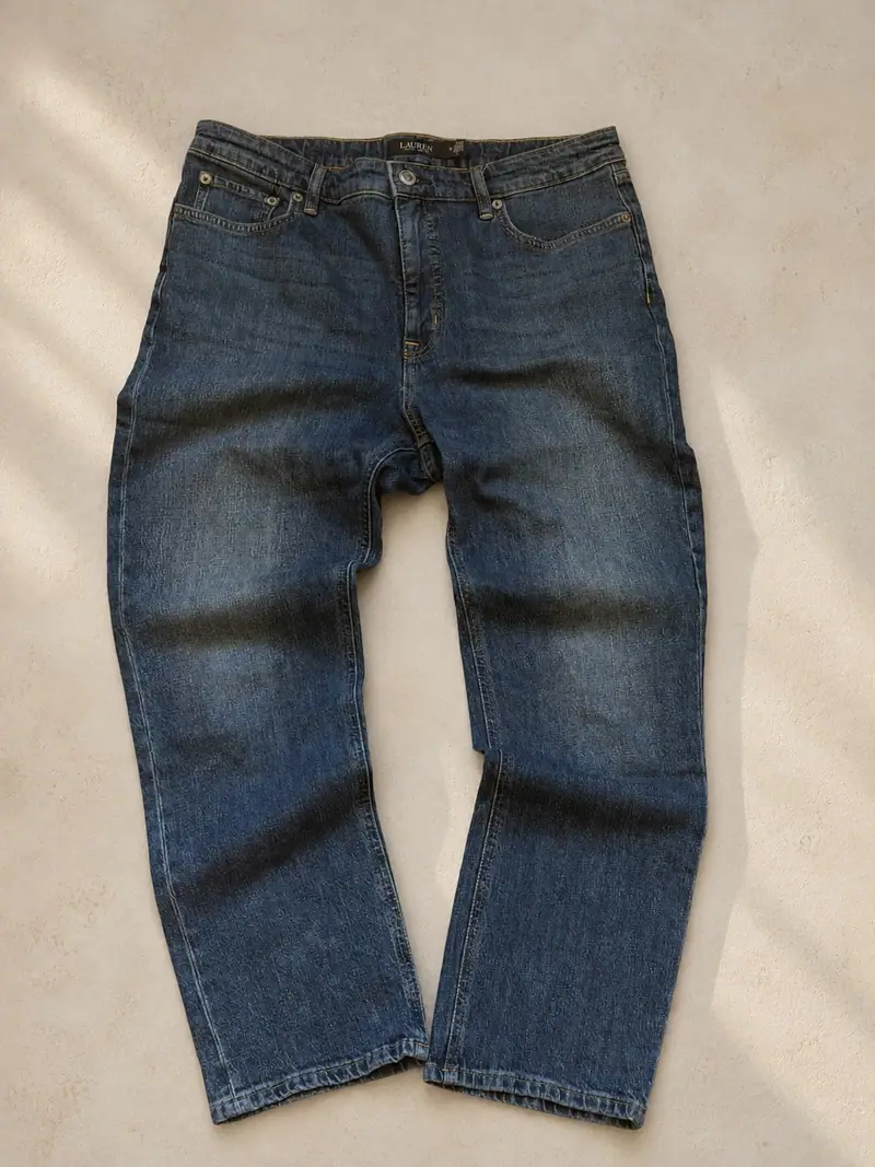 Ralph Lauren — Lauren Dark Wash Straight Jeans