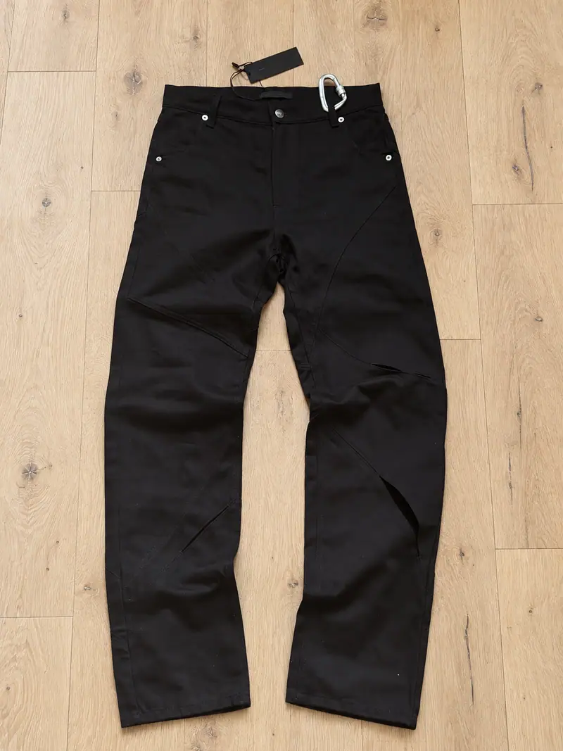 Heliot Emil — Obscure Denim Trouser Black